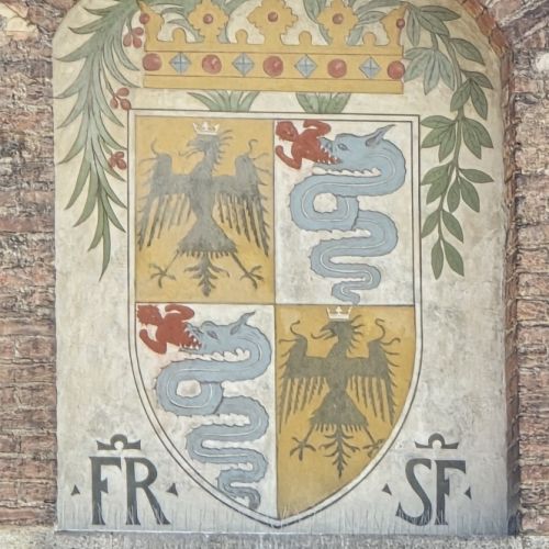 Armoiries de la famille VISCONTI.