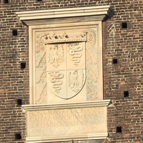 Armoiries de la famille VISCONTI.